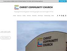 Tablet Screenshot of cccspringfield.org